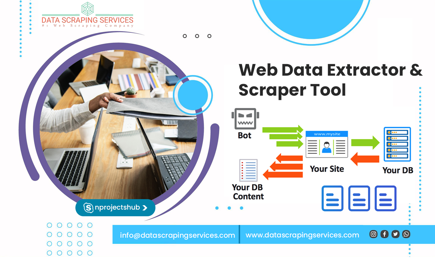 Web Data Extractor & Scraper Tool