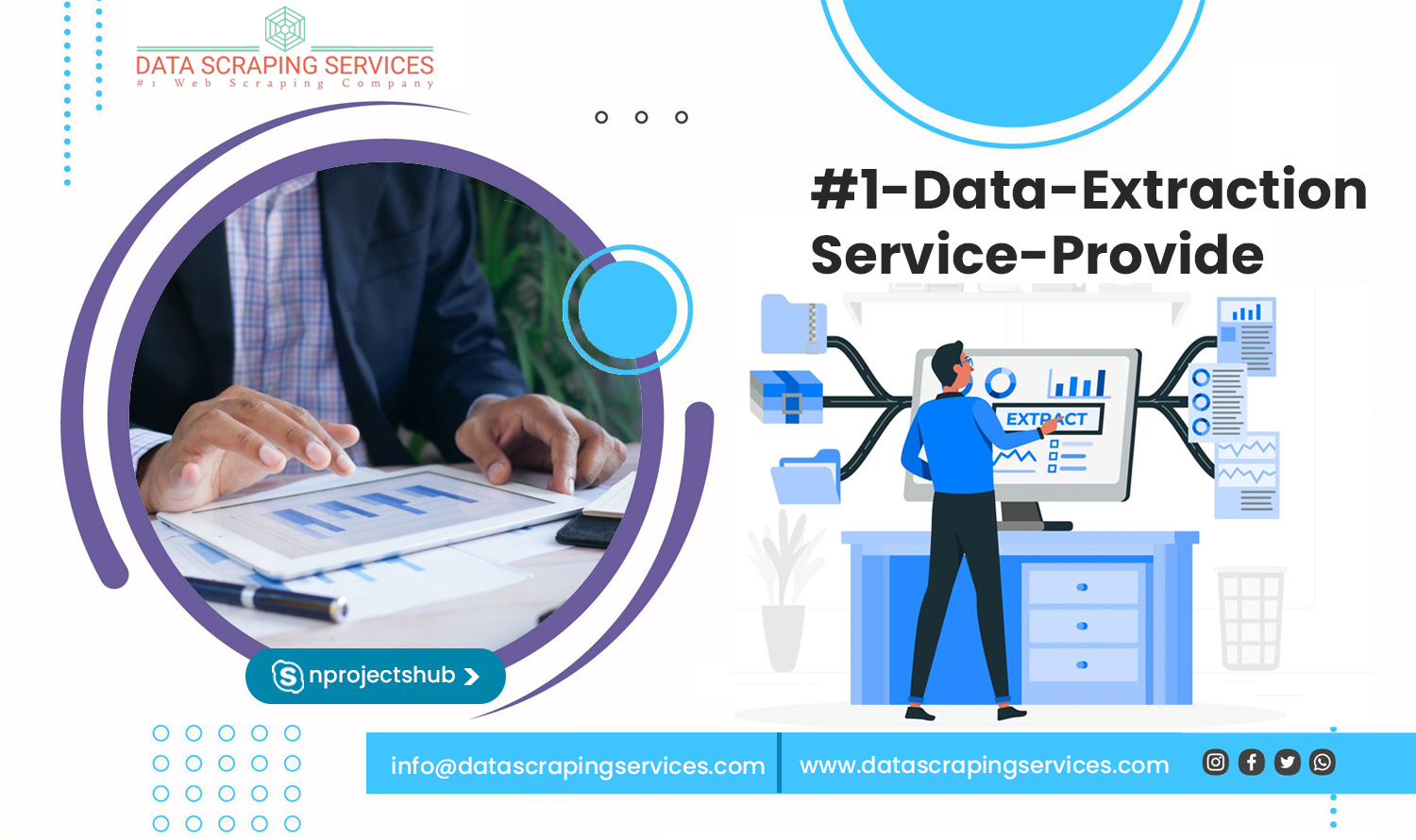 #1 Data Extraction Service Provide