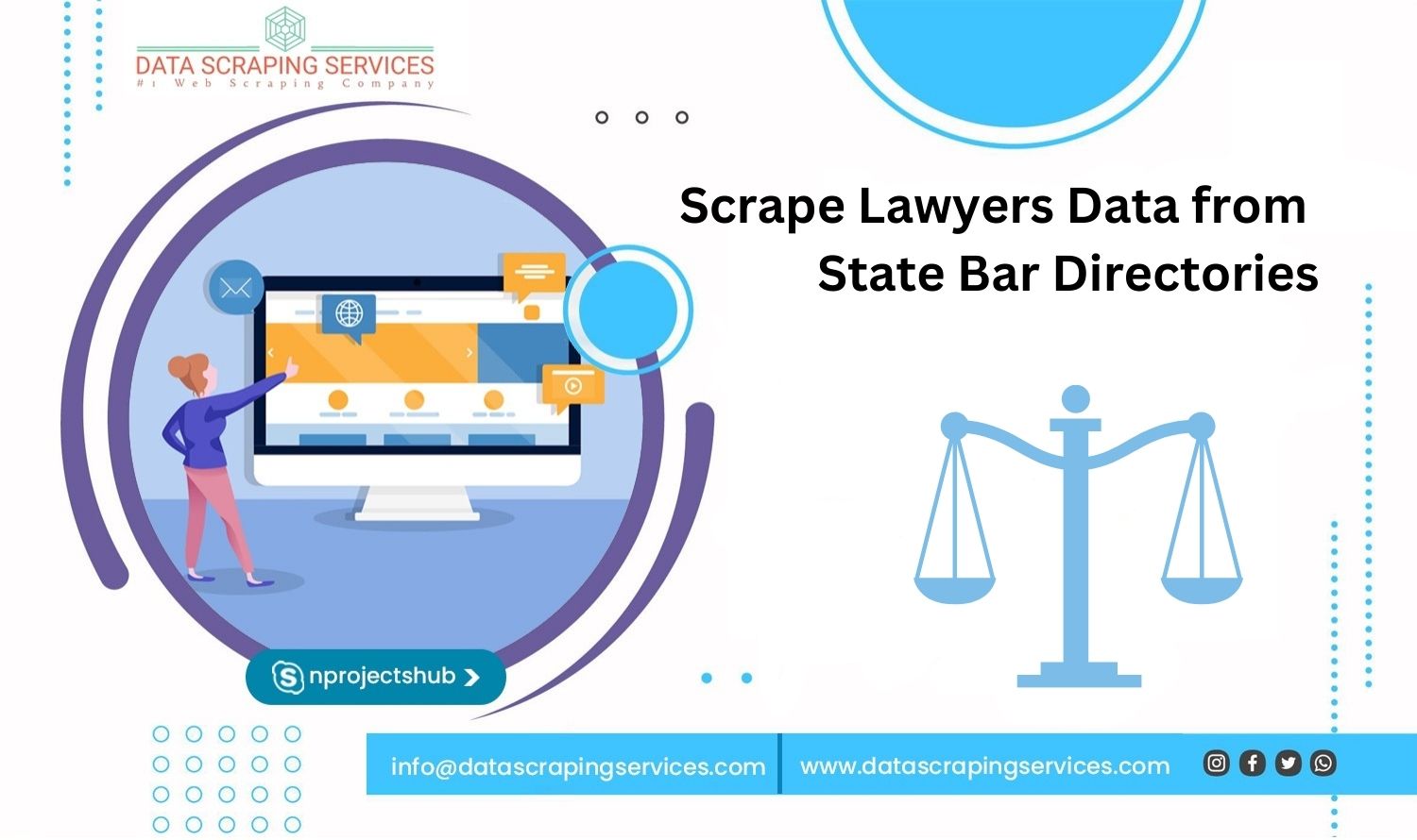 Scrape Lawyers Data from State Bar Directories