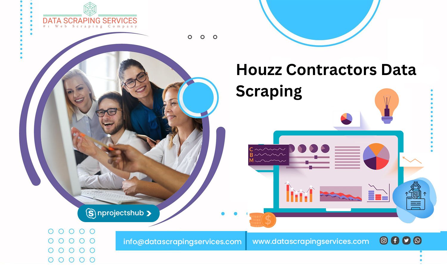 Houzz Contractors Data Scraping